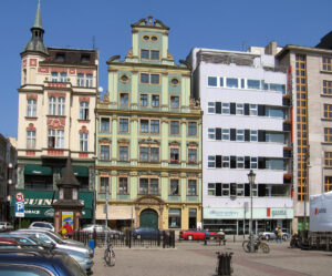 Plac Solny Rynek Wrocław Movie Gate Galeria Sztuki Filmowej we Wrocławiu