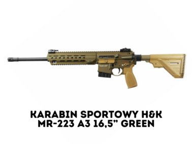 Karabin sportowy H&K MR-223 A3 16,5” green