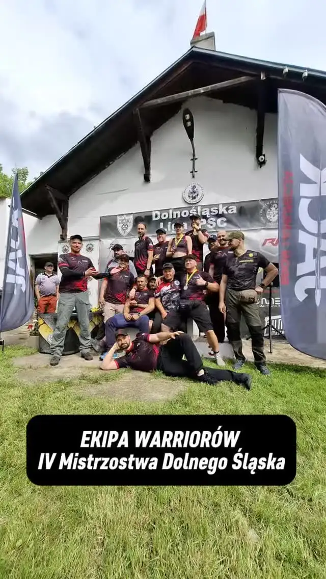 Oto nasza ekipa Warriorów na ostatnich zawodach
IV Mistrzostwa Dolnego Śląska lev. 2 🔫🔫🔫

Gratulacje dla naszych medalistów 🥳🥳🥳

🥇Paweł Wybierała: @pawelwybierala 

Kategoria: Senior
Klasa sprzętowa: Production

🥈Krystyna Glapińska: @sicaria_absoluta 

Kategoria: Lady
Klasa sprzętowa: Standard

🥈Tomasz Czerniejewski: @tomasz.czerniejewski.14 

Kategoria: Regular
Klasa sprzętowa: Production Optics

🥉Łukasz Bartosz: @lukaszbartosz 

Kategoria: Regular
Klasa sprzętowa: Production